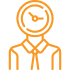 Body clock icon