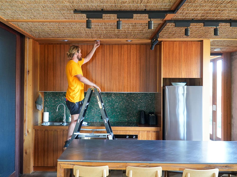 LED lighting installation by Ocean Grove electrician