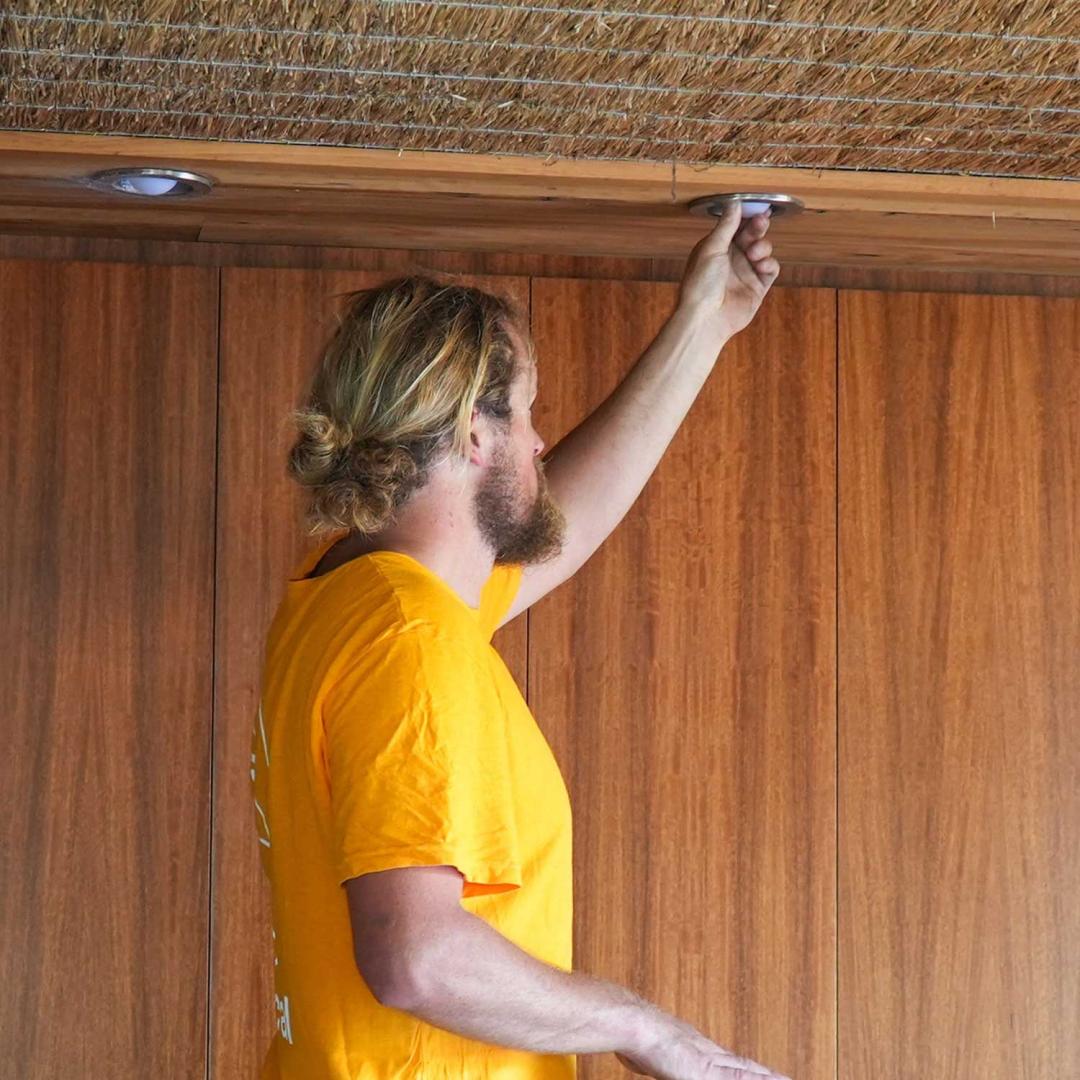 LED lighting installation by Ocean Grove electrician