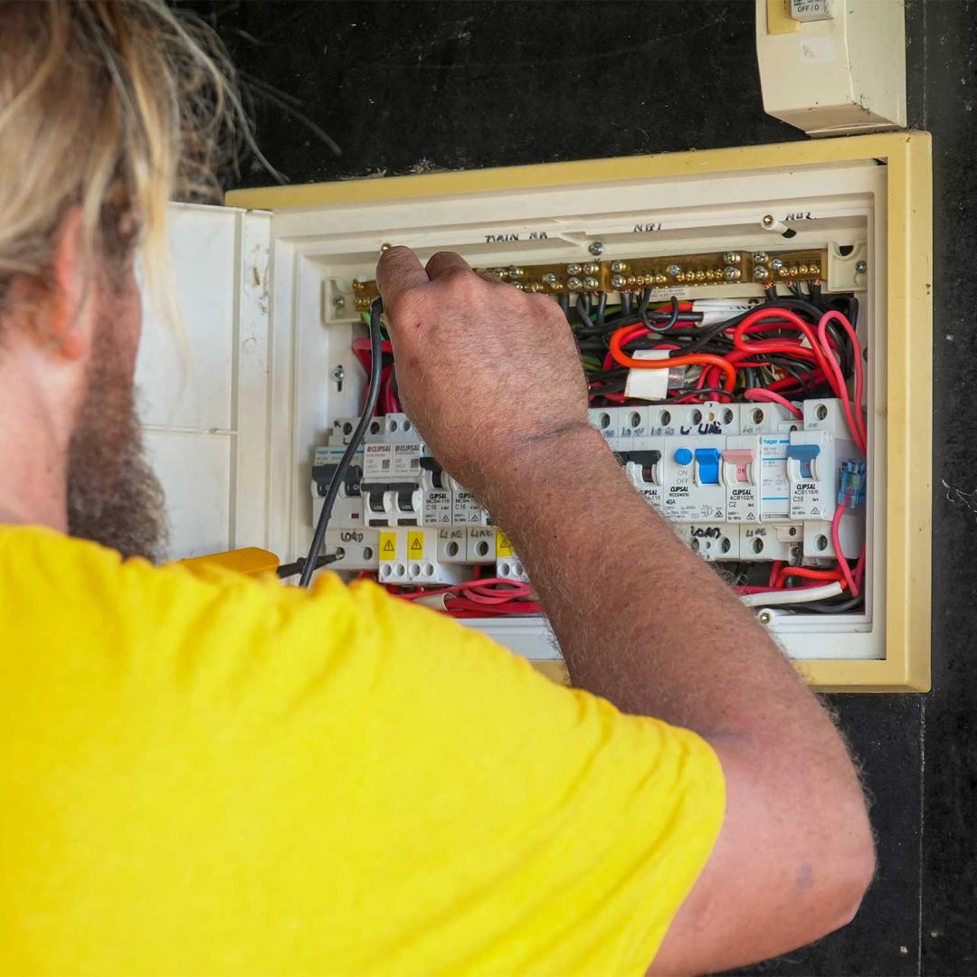 Switchboard upgrade by Sean O'Conner, Ocean Grove electrician